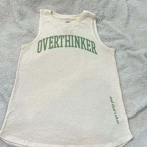 OVERTHINKER Tank - Small